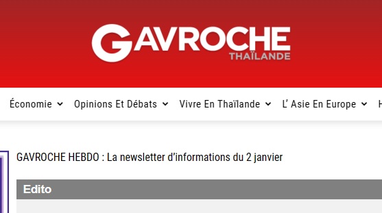 Voeux 2023 de Gavroche