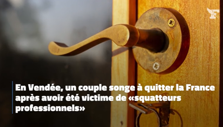Vendée : un couple songe à quitter la France après avoir été victime de « squatteurs professionnels »