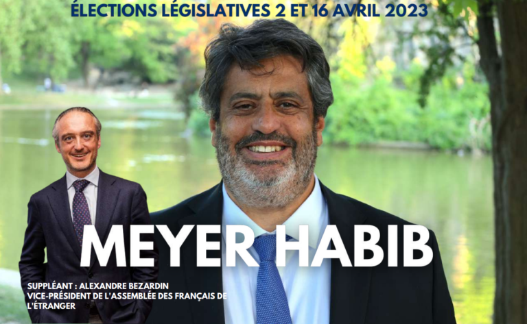 Rencontre avec Alexandre Bezardin, suppléant de Meyer Habib.