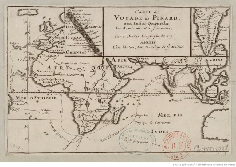 « Voyage de François Pyrard, de Laval. Contenant sa navigation aux Indes Orientales, Maldives, Moluques, Brésil »