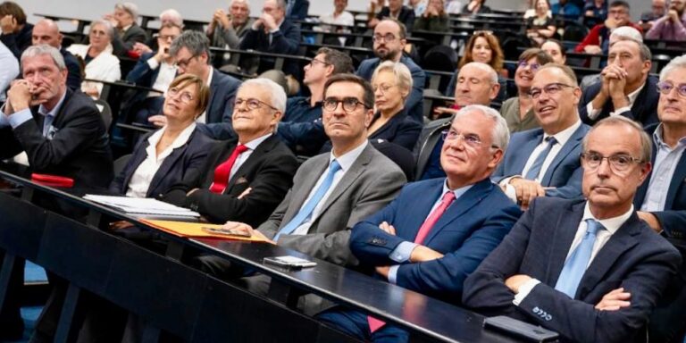 Inauguration d’une promotion Lucie Randoin dans les locaux de l’université de Bourgogne à Auxerre