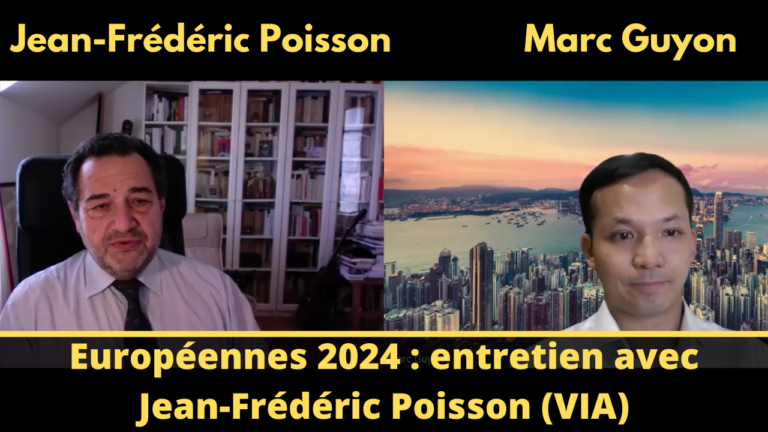 Européennes 2024 : entretien avec Jean-Frédéric Poisson (VIA)