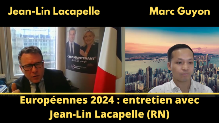 Européennes 2024 : entretien avec Jean-Lin Lacapelle (RN)