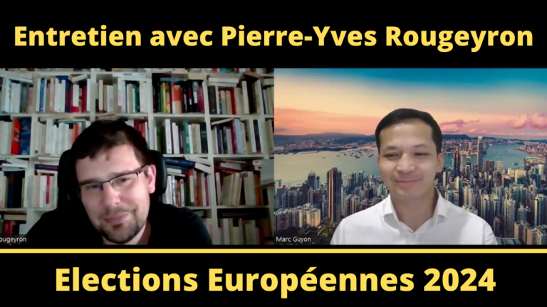 Entretien avec Pierre-Yves Rougeyron, Européennes 2024