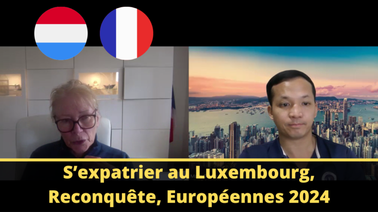 S’expatrier au Luxembourg, Reconquête, Européennes 2024
