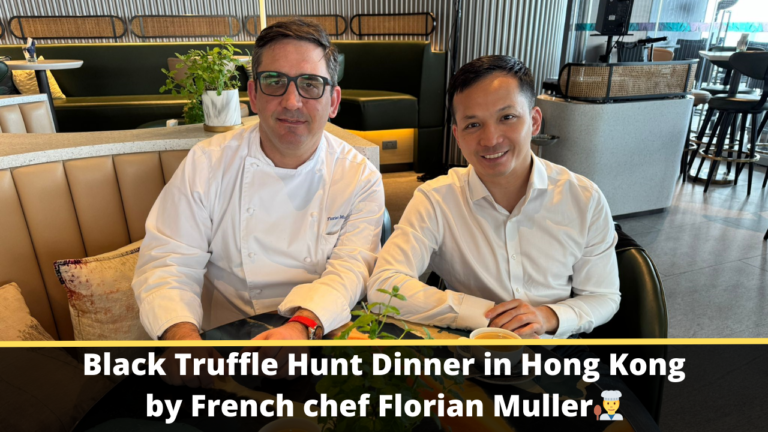 It’s black truffle season! Chef Florian Muller is ready!